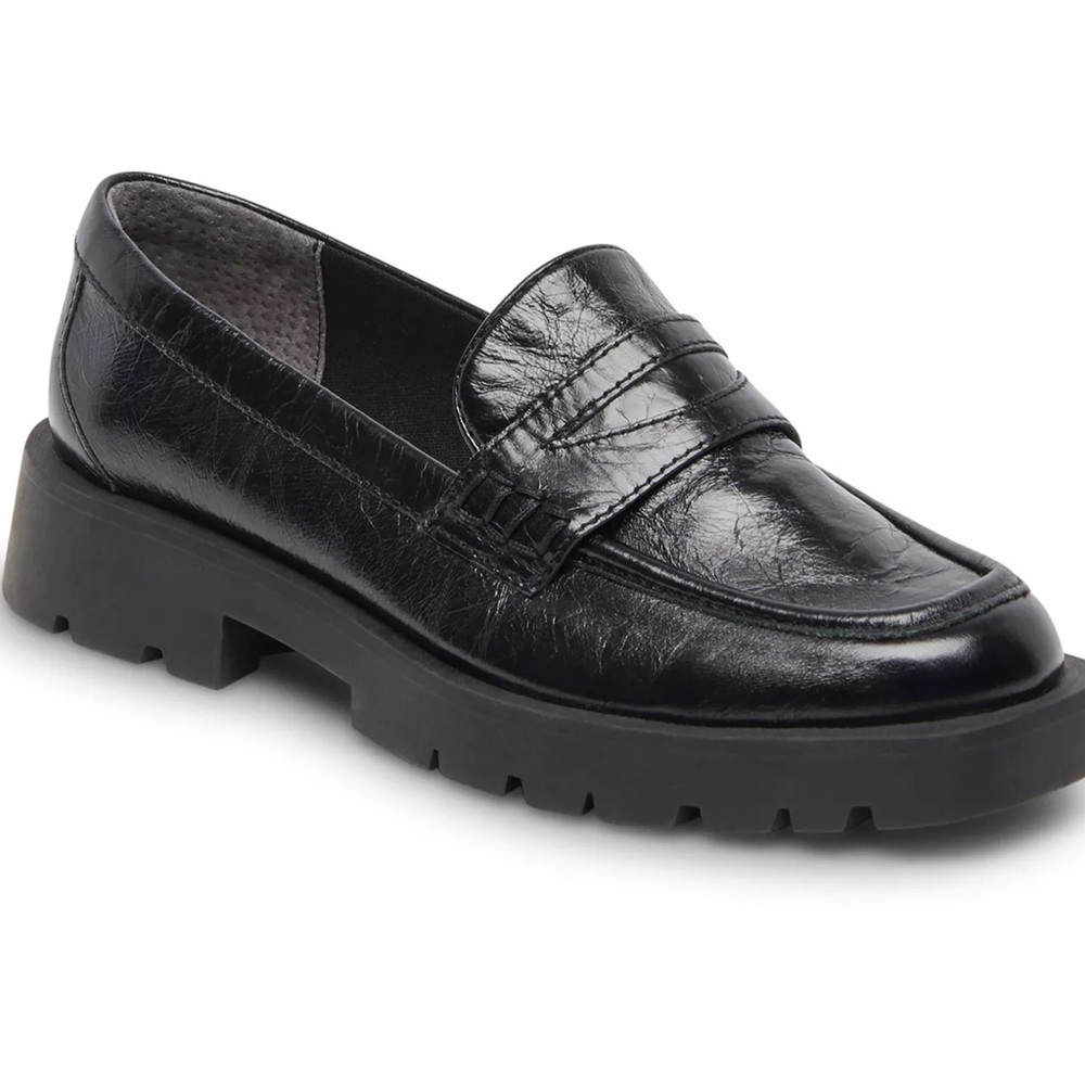 Dolce Vita Women's Elias Black Loafers